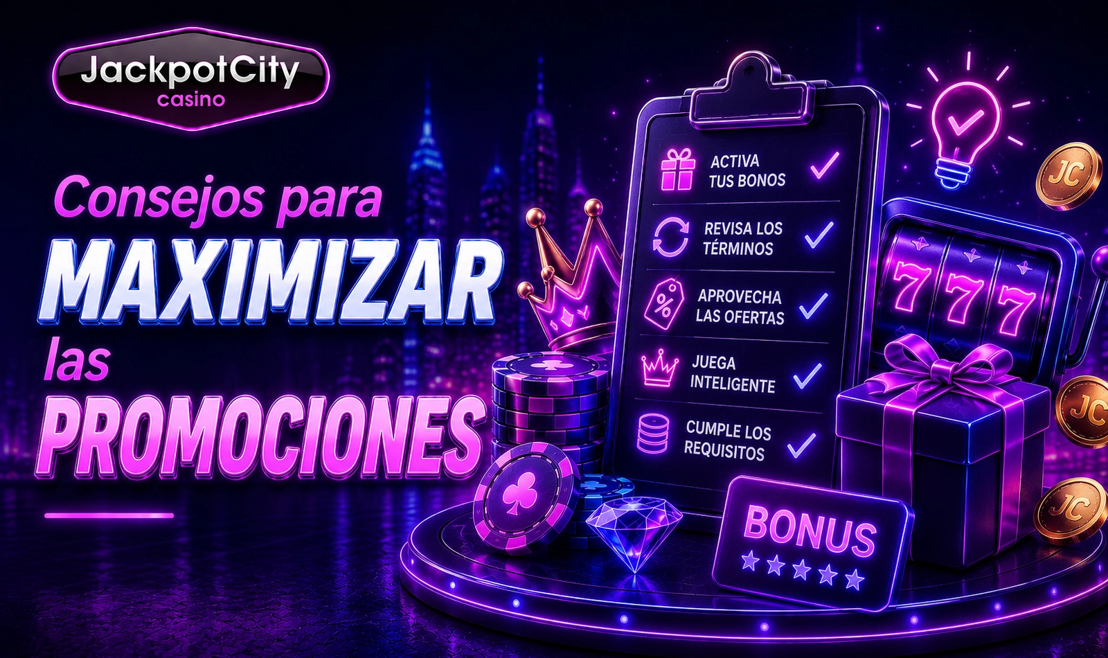 Consejos para maximizar promociones de Jackpot City y obtener m&aacute;s valor