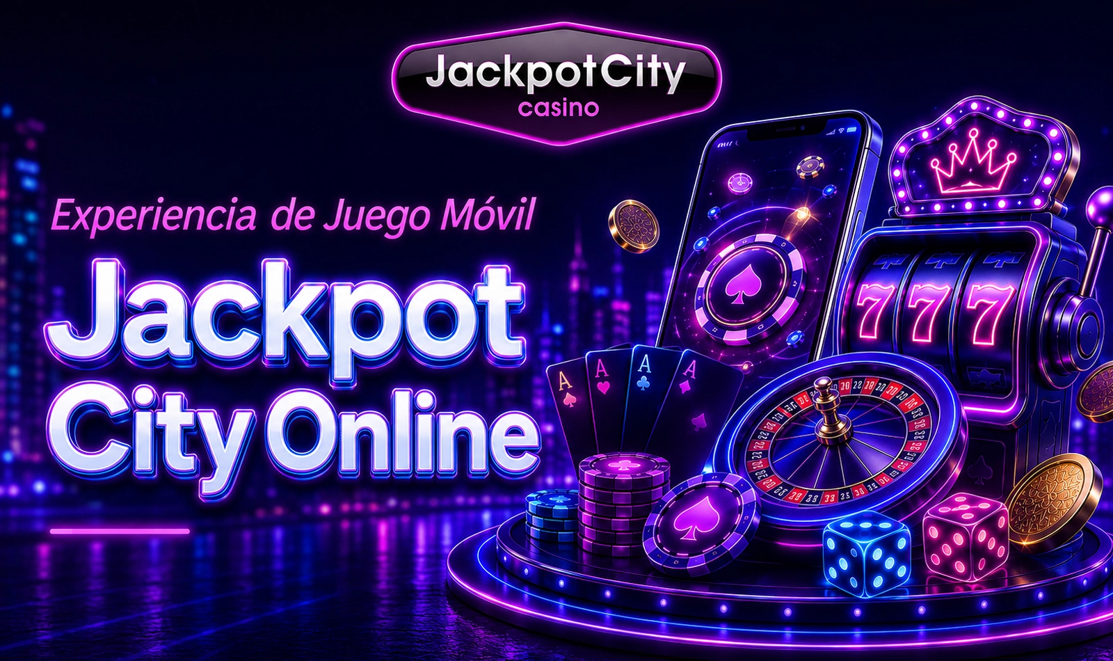 Experiencia móvil de Jackpot City Online para jugar desde cualquier dispositivo