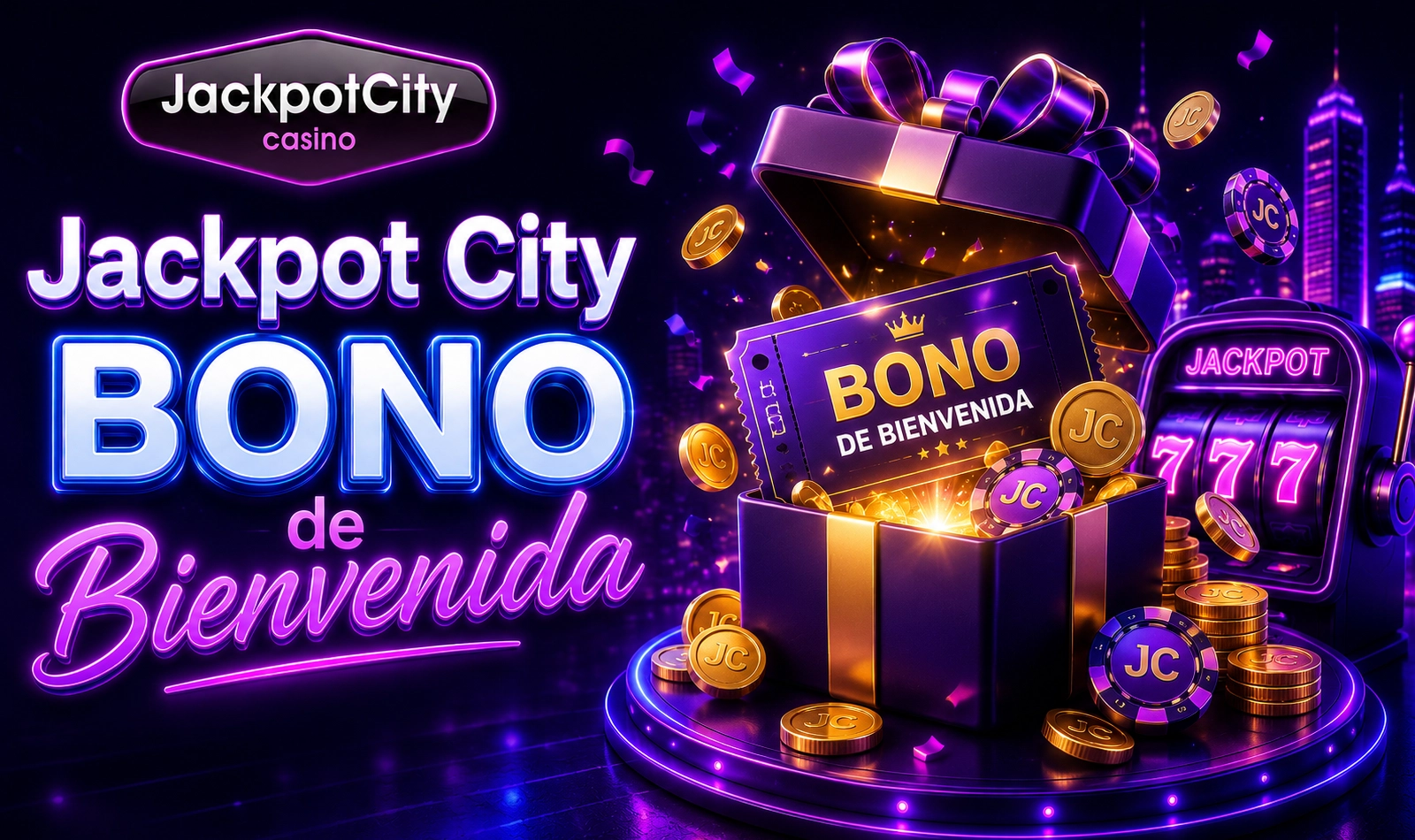 Bono de bienvenida Jackpot City para nuevos jugadores chilenos en 2026
