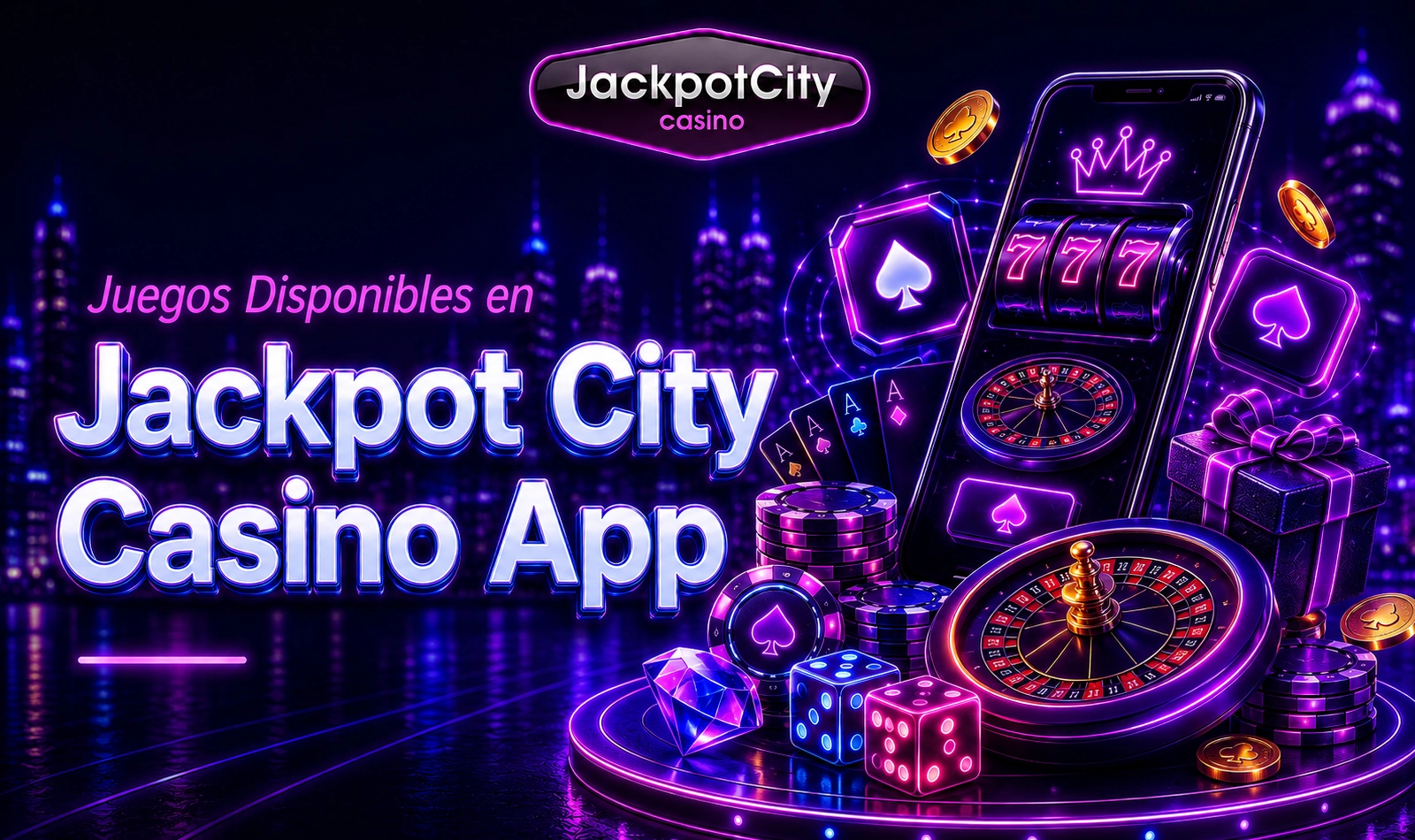 Juegos disponibles en Jackpot City Casino App para usuarios chilenos